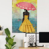 *~* FD2 Vibranical Black Goddesses Hat 7 Poster (Heimbüro)