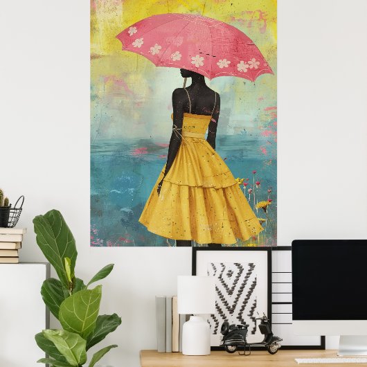 *~* FD2 Vibranical Black Goddesses Hat 7 Poster (Heimbüro)