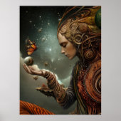 *~* FD3 26 Visionär MAN Earth Keeper Butterfly Poster (Vorne)