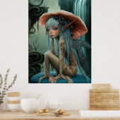 *~* FD3 30 Bezaubernde Forest Nymph Fantasy Poster (Küche)