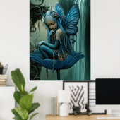 *~* FD3 31 Bezaubernde Forest Nymph Fantasy Poster (Heimbüro)