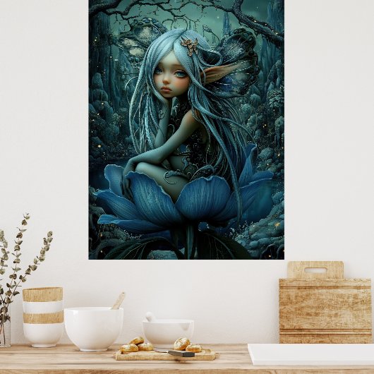 *~* FD3 33 Bezaubernde Forest Nymph Fantasy Poster (Küche)