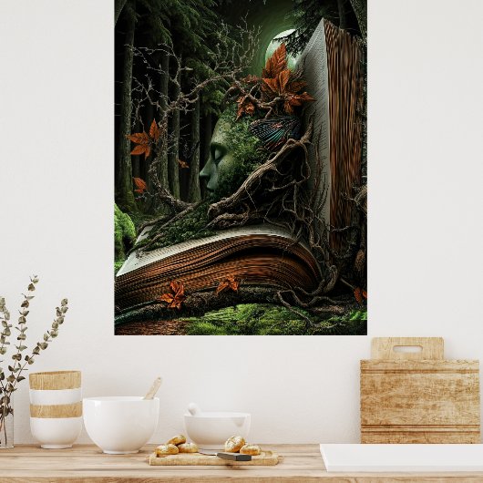 *~* FD3 33 HUMANARBEIT Surreal Keeper Protector Poster (Küche)