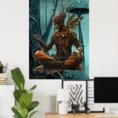 *~* FD3 Earth Keeper Fantasy Guardian 22 Poster (Heimbüro)