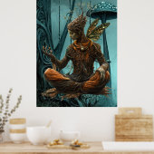 *~* FD3 Earth Keeper Fantasy Guardian 22 Poster (Küche)