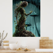 *~* FD3 Earth Keeper Spiritual Nature Guardian 40 Poster (Küche)
