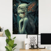 *~* FD3 Magischer Wald Nymph Fantasie 13 Poster (Heimbüro)