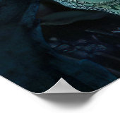 *~* FD3 Magischer Wald Nymph Fantasie 44 Poster (Ecke)