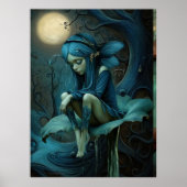 *~* FD3 Surreal Forest Nymph Fantasy 45 Poster (Vorne)