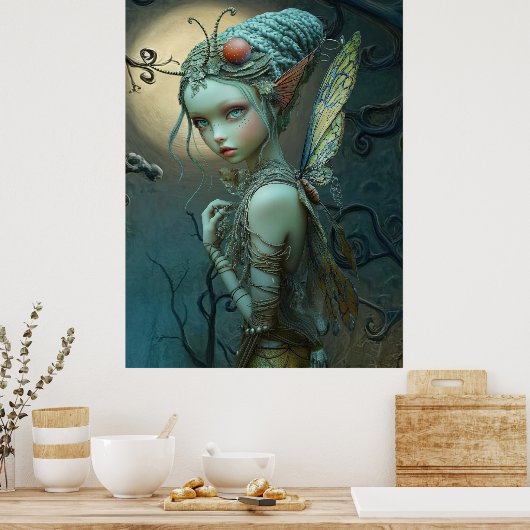 *~* FD3 Verzaubernde Nymph Spirit Fantasy 10 Poster (Küche)