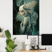 *~* FD3 Verzaubernde Nymph Spirit Fantasy 15 Poster (Heimbüro)