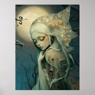 *~* FD3 Verzaubernde Nymph Spirit Fantasy 19 Poster