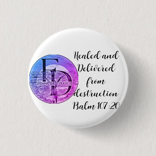 FD-Button Button (Vorderseite)