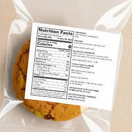 FDA-konformes Blank Custom Nutrition Food Label Alkoholflaschenetikett