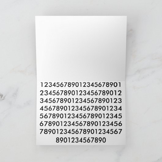 FDgreetinghorizfree Karte (Innenseite)