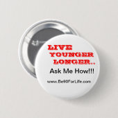 FDI Youngevity Button (Vorne & Hinten)