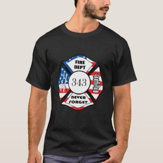 FDNY Feuerwache Stadt New York T-Shirt