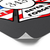 Fdny Fire Department City Of New York  Poster (Ecke)