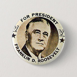 FDR 1940 - Knopf Button