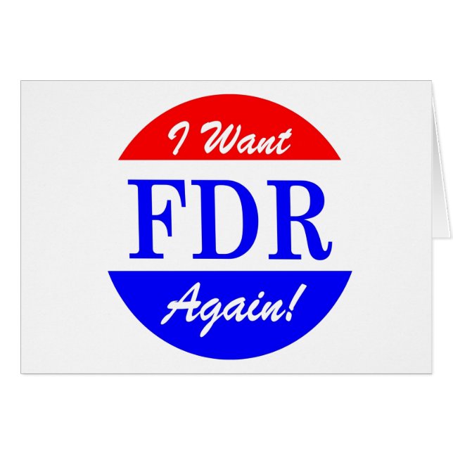 FDR - Amerikas bestster Präsident Tribute (Vorderseite (Horizontal))