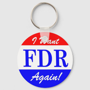 FDR - Amerikas bestster Präsident Tribute Schlüsselanhänger