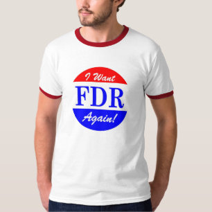 FDR - Amerikas bestster Präsident Tribute T-Shirt
