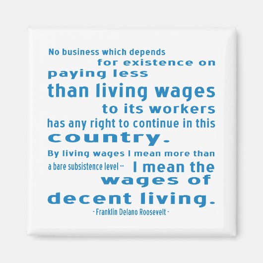 FDR auf Löhne Magnet (Vorne)