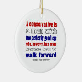 FDR definiert Konservative dunkler Keramik Ornament (Rechts)