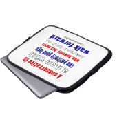 FDR definiert Konservative dunkler Laptopschutzhülle (Vorne Knopf)