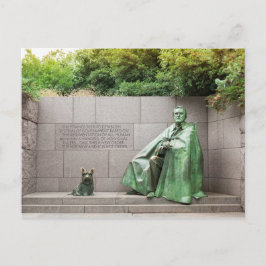 FDR-Gedenkstätte in Washington DC Postkarte