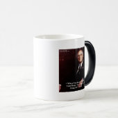 FDR & Hang auf, Zitat zu veröffentlichen Verwandlungstasse (VorderseiteRechts)