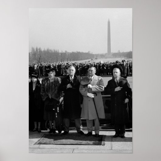 FDR Honoring Abraham Lincoln - 1940 Poster (Vorne)