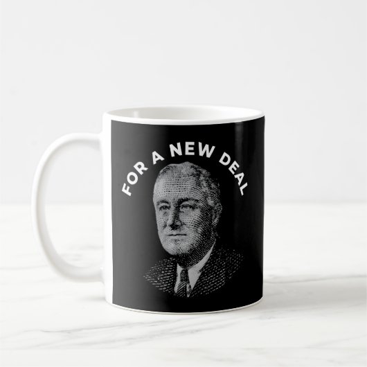 Fdr New Deal Demokrat Franklin Delano Roosevelt Ne Kaffeetasse (Links)