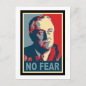 FDR ohne Angst Postkarte (Vorderseite)