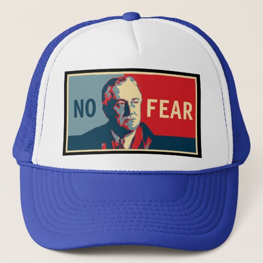 FDR ohne Angst Truckerkappe (Vorderseite)