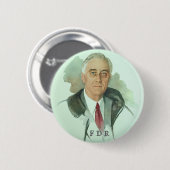 FDR-Porträt Button (Vorne & Hinten)