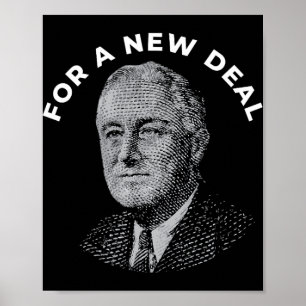 Fdr Präsident Franklin Roosevelt Neu Poster