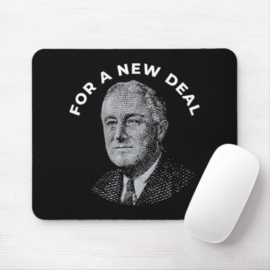 Fdr President Franklin Roosevelt New Mousepad (Mit Mouse)