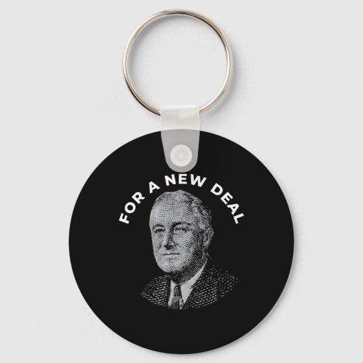 Fdr President Franklin Roosevelt New Schlüsselanhänger (Vorderseite)