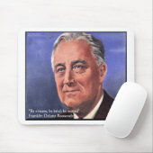 FDR (Roosevelt) "Be Brief" Bietergeschenke Mousepad (Mit Mouse)