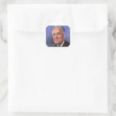 FDR (Roosevelt) "Be Brief" Bietergeschenke Runder Aufkleber (Tasche)
