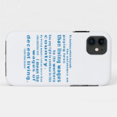 FDR über Löhne Case-Mate iPhone Hülle (Rückseite (Horizontal))