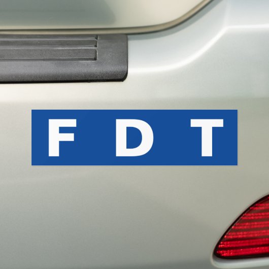 FDT AUTOAUFKLEBER (Auf Auto)