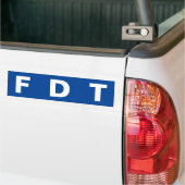 FDT AUTOAUFKLEBER (Auf Lkw)