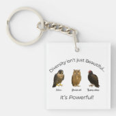 FDT Defender Diversity Fett Statement Schlüsselanhänger (Vorderseite)