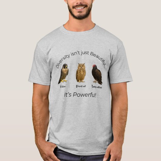 FDT Defender Diversity Fett Statement T-Shirt (Vorderseite)