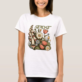 FDT Foxglove Daisy Tulip Subtile Anti Trump-Blume T-Shirt