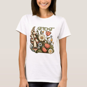 FDT Foxglove Daisy Tulip Subtile Anti Trump-Blume T-Shirt