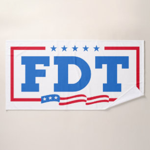 FDT Funny Anti Trump No-Trump Badehandtuch