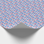 FDT Funny Anti Trump No-Trump Geschenkpapier (Ecke)